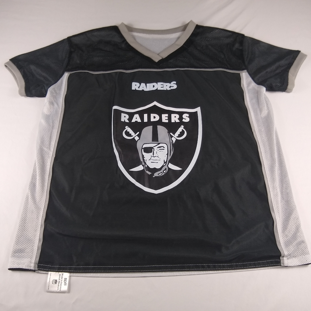 Las Vegas Raiders NFL Flag Reversible Jersey
